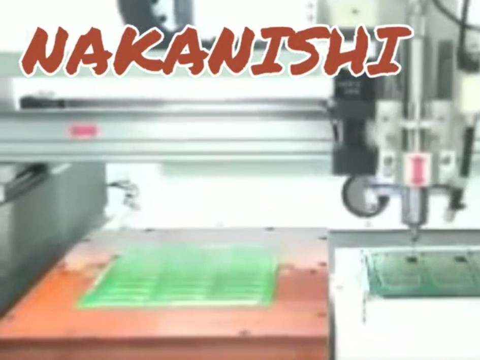 NAKANISHI分板机主轴在PCB切割的应用