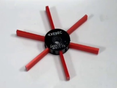 外螺纹毛刺去除专用轮形刷