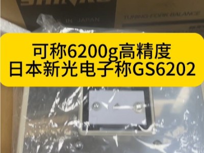 可秤6200g高精度日本新光电子称GS6202
