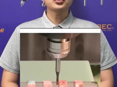 加工中心加工铜件电极效率低加装五万转增速器提高效率