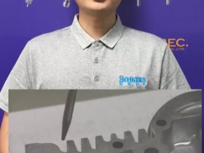 铸铁件去除外轮廓边缘毛刺使用浮动主轴搭配研磨刷即可