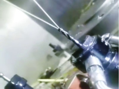 不锈钢钻2.1mm孔深度18mm，大扭矩RBZ高速电主轴配这个螺帽提高效率