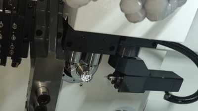 4万转高速电主轴，走心机铣削高速吹风筒叶片