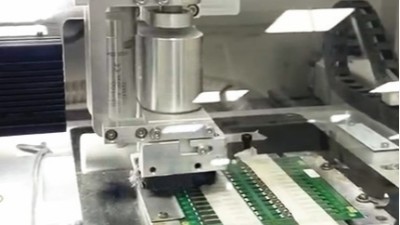 NAKANISHI分板机主轴搭配锯片应用于PCB板铣槽