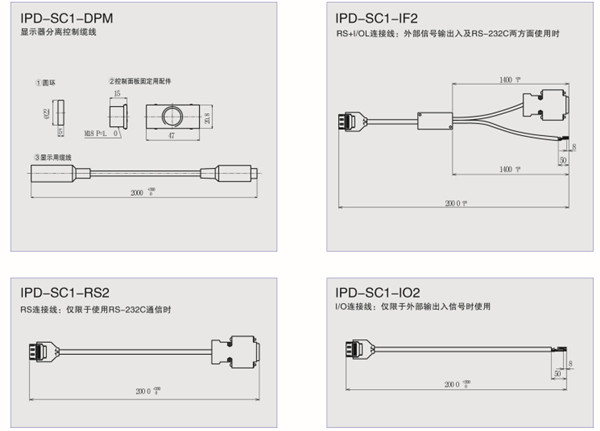IPD-SC1R用配件 