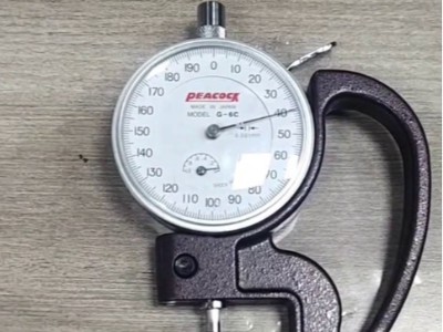 日本PEACOCK孔雀<i style='color:red'>针盘式厚度计g-6c</i>