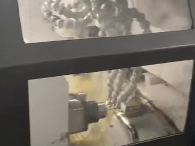 西铁城走心机φ25.4mm钻微孔，8万转高频铣提速