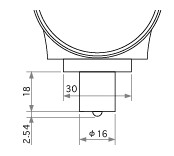 日本ASKER橡胶硬度计C1L型 