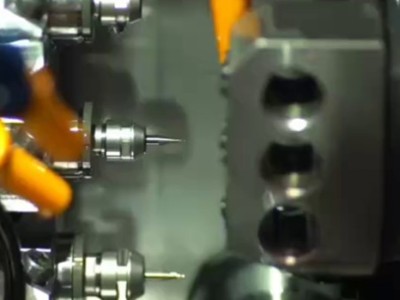 走心机一拖二高频铣铣削加工表面效果好