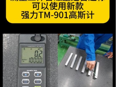 测量工件含磁量是否超标可以就使用新款强力TM-901EXP高斯计