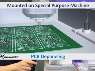 切割PCB板高转速、高精度性价比高的分板机主轴