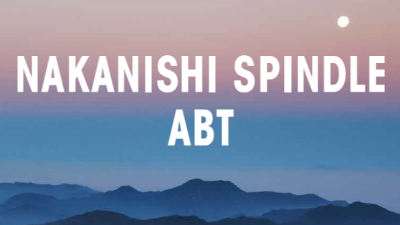 NAKANISHI高速主轴新制品--气浮主轴