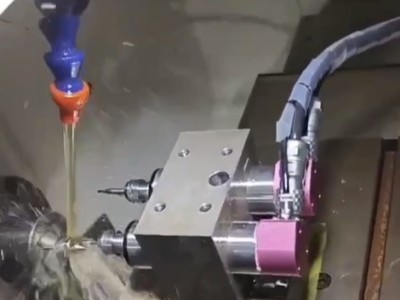 不锈钢钻1.2mm孔，排刀机加装大扭矩RBZ高速电主轴