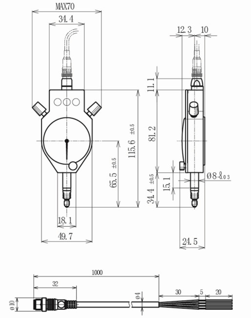 1S-100LP尺寸图 