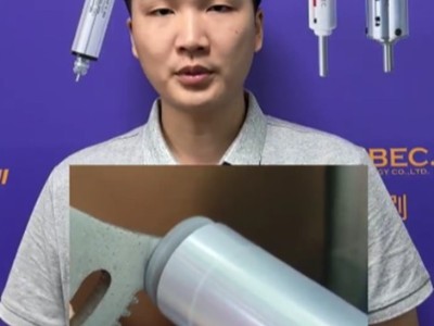 压铸件端面孔口打磨使用锐必克研磨刷加浮动主轴