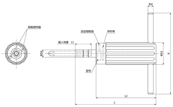 NTD500CN尺寸图 