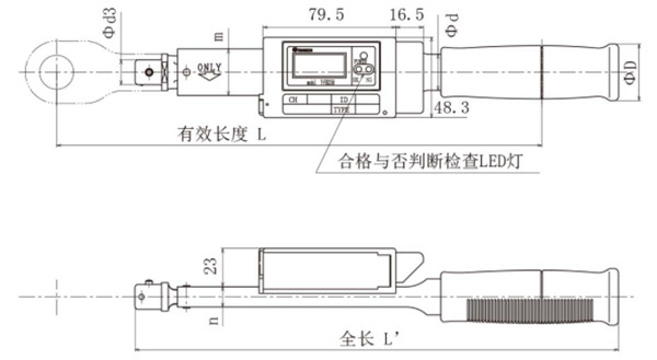 CSPFHD50N3-10NX10D～CSPFHD140N3X15D尺寸图 