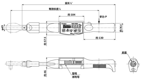 CTB100N2-G～360N2-G尺寸图 