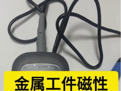 金属工件残留磁场强度，用<i style='color:red'>tm5100高斯计</i>测量