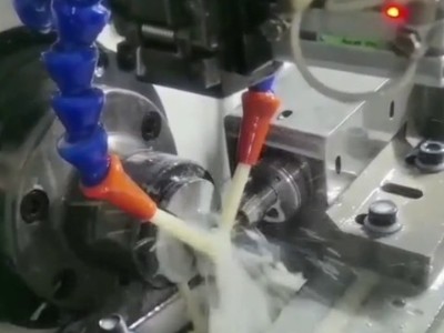 不锈钢钻3mm以上孔，加装排刀机<i style='color:red'>rbz40高速主轴</i>效率更快