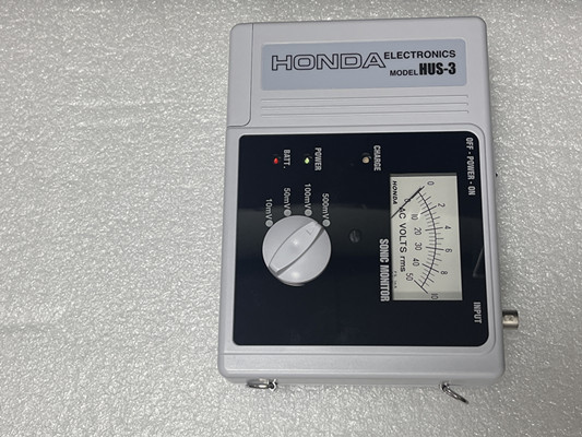 超声波清洗机声压强度测量，用<i style='color:red'>日本本多超声波声压计</i>HUS-3