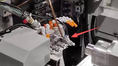 津上S205A背轴搭载高频铣，稳定实现铍铜0.5mm微孔精密加工
