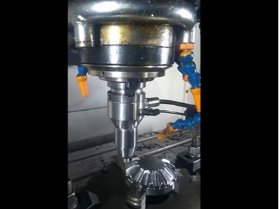 八万转高转速加工中心增速器加工高光工件