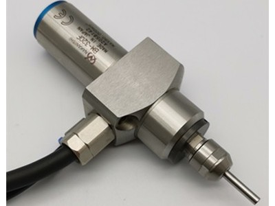 8万转日本NAKANISHI高频铣加装在走心机钻微孔