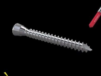 螺钉加工后残留毛刺，可用<i style='color:red'>锐必克小直径研磨刷</i>