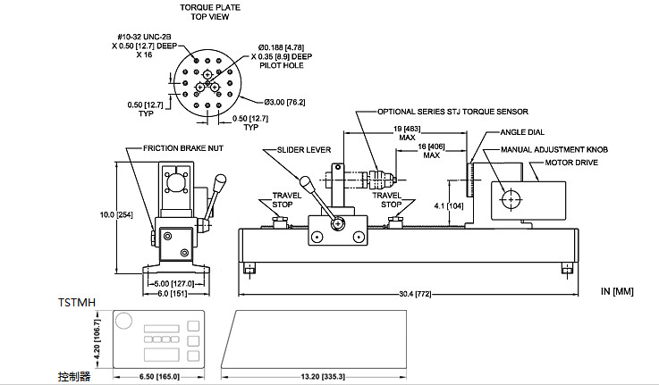 电动瓶盖扭力计TSTM-DC尺寸2