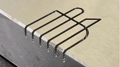 模具钢铣削加工，15万转高速气动主轴缩短加工时间