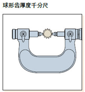 形齿厚度千分尺