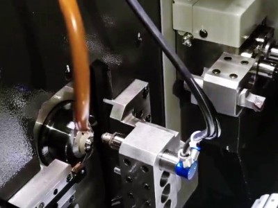 津上BO75走心机，8万转高频铣开启精铣加工