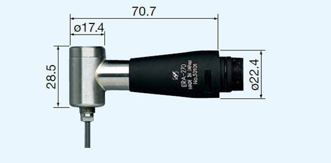 NSK直角力矩研磨头ERA-270尺寸图