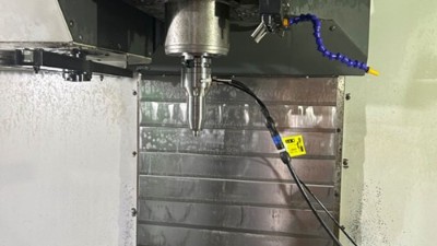 硬度38钢件钻微孔0.05mm，CNC可加装80000转加工中心增速器