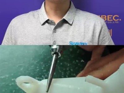 摩托车冷却液壶合模线毛刺去除如何处理