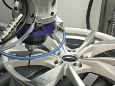 0.6牛米大扭矩<i style='color:red'>rbz40浮动主轴</i>，新能源轮毂去毛刺