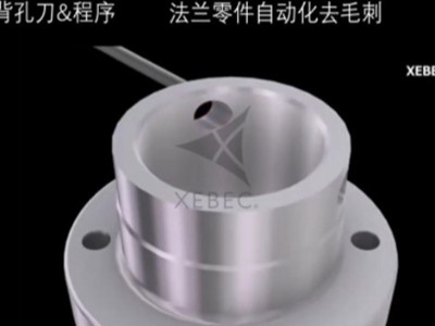 零部件孔上下边缘毛刺，锐必克背孔刀防止二次毛刺