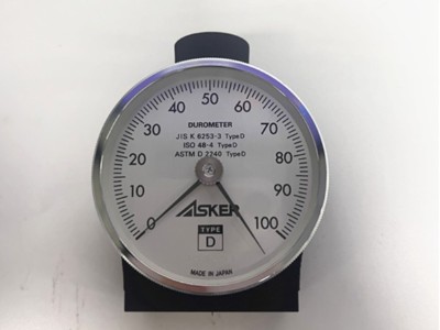硬质橡胶测量用日本ASKER橡胶硬度计D型