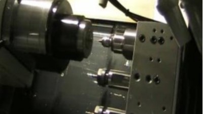 不锈钢材质钻微孔，高转速NAKANISHI高频铣加装走心机加工