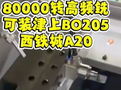 <i style='color:red'>80000转高频铣</i>，可装津上BO205/西铁城A20