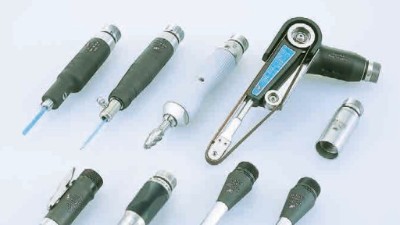 出十几套噪音低可更换14种磨头气动打磨机