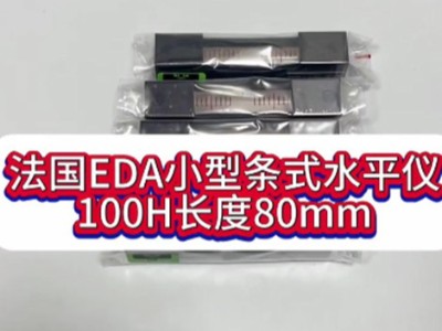 法国EDA小型条式水平仪100H长度80mm