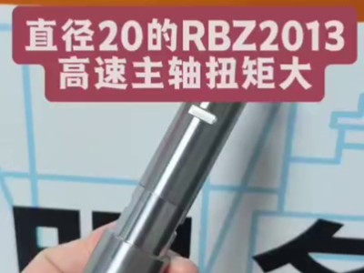 津上BO205主轴背轴铣削想要效率高，直径20的<i style='color:red'>rbz2013高速主轴</i>扭矩大