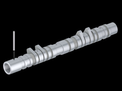 汽车部件凸轮轴油孔