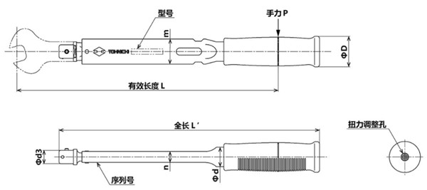 BCSP10NX8D～BCSP300NX22D尺寸图 