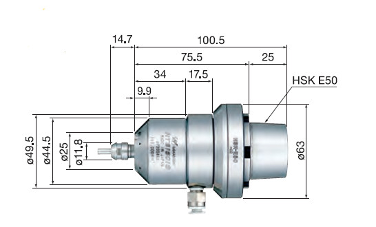 HTS1501S-HSK E50尺寸图