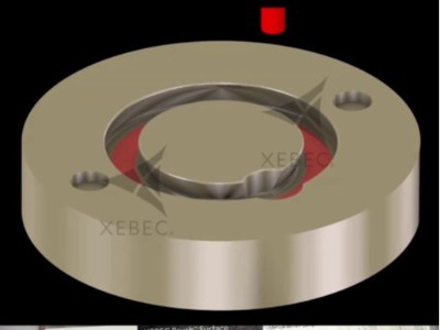 燕尾槽底部研磨，锐必克研磨刷高速加工