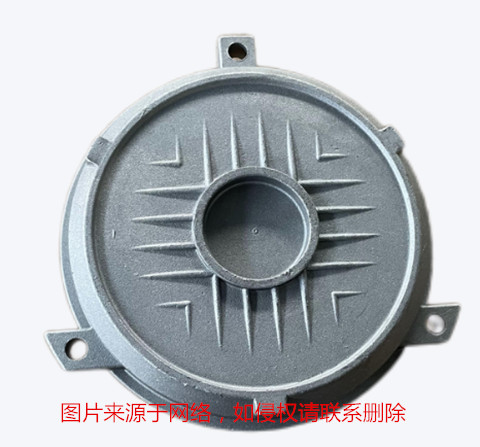 电机壳后盖毛刺