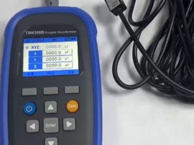 地磁检测磁场强度，弱磁用三轴磁强计测量